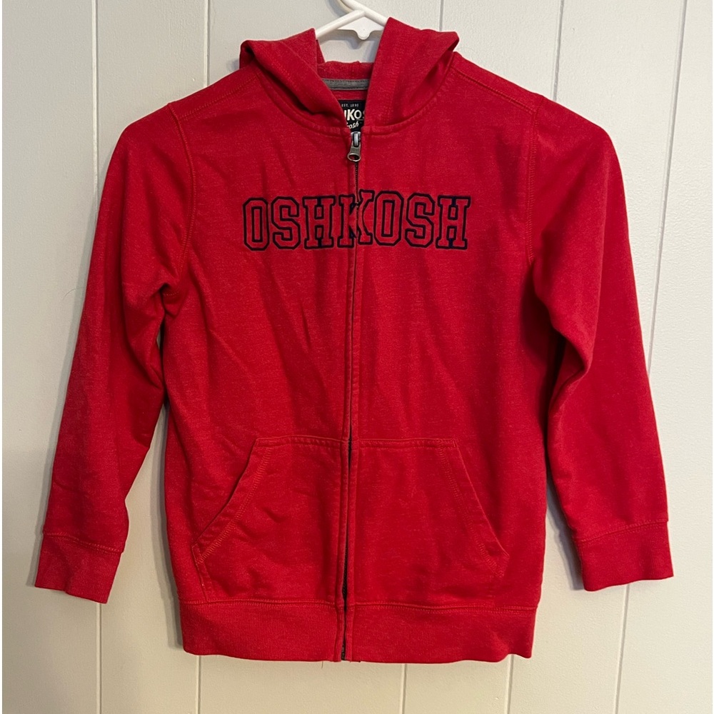 Oshkosh full zip hoodie size 8 NWOT
